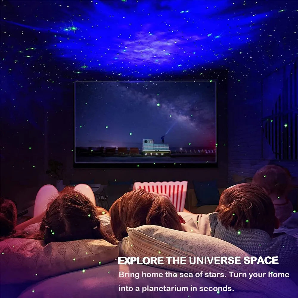 Star Projector Galaxy Night Light Astronaut Nebula Galaxy night lamp Space Bedroom Projector Starry Nebula Gifts for Kids Adults